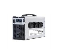 Transformador Inversor Coche con LED Onda Sinusoidal Pura 3000w Potencia CC 12 V 24 48 60 72 A CA 110 220 Voltaje 50/60 Hz Convertidor Solar Inversor Convertidor