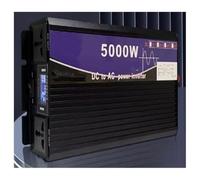 Transformador Inversor Corriente Convertidor De 12000w 12v 24V 48V A 220v 5000w 6000w 8000w Transformador Solar Fuera Red Coche Inversor Potencia Onda Sinusoidal LCD(5000W-220V-24V)