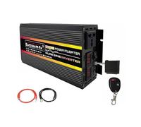 Transformador Inversor Corriente Inversores De Potencia 10000W/12000W Convertidor De Voltaje Inversor Onda Sinusoidal DC 12/24/48/60V A AC 220V 110V Transformador Solar(24V,60Hz 220V,10000W)