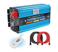Transformador Inversor De Onda Sinusoidal Pura De 5 KW/6 KW/7 KW, Potente De Energía Solar, Inversor De CC 12 V, CC 24 V A CA 220 V. Inversor(DC24V,3000W)