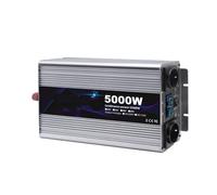 Transformador Inversor Potencia Onda Sinusoidal Pura 3000 W/6000 W 12 V CC A 220 V CA 2 Salidas con Puertos Carga USB 2,1 A Toma Universal(60V,5000W)