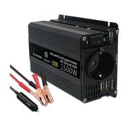 Transformador Inversor Potencia para Coche 50 Hz CC 12 V A CA 220 V 1500 W 2000 W O 4000 W Adaptador Carga Exteriores para Cámara Teléfono Portátil(1500W Peak A)