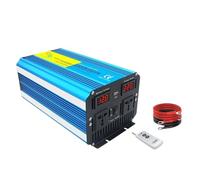 Transformador Inversor Solar Onda Sinusoidal Pura para Coche 5KW 6KW 7KW 8KW 12V 24V 110V 220V CC A CA Toma Corriente UN UE EE UU. Transformador Control Remoto(5KW 12V 220V 60HZ UN)