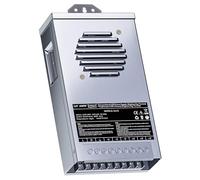 Transformador LED 24 V 200 W regulable 4 niveles - Fuente de alimentación 24 V 8,4 A AC-DC Ultra Delgado Impermeable para Iluminación, Conductor LED Universal de Tensión Constante.