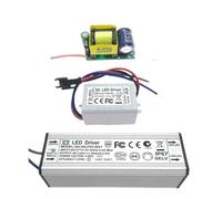 Transformador LED, Controlador LED de corriente constante bajo voltaje 300 mA for bombillas 1-5 W 6-10 7-20 20-36 1/5 piezas(Box-1-5x1W,5pcs)