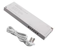 Transformador LED de 12 V 100 W: 8,3 A, fuente de alimentación de 230 V a 12 V para tira LED G4 GU5.3 MR11 MR16, cuerpo ABS robusto para interior y exterior (no regulable)