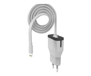 Transformador MUVIT Lightning 2.4A Blanco