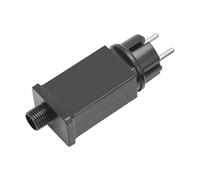 Transformador para guirnaldas luminosas - Fuente de alimentación LED de 12 V con enchufe de la UE, Transformador impermeable IP44 para decoraciones al aire libre inflable | Jardín Casa Fiesta