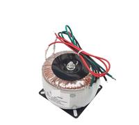 Transformador toroidal de 50 W, salida dual, 3 cables, 9 V-0-9 V/12 V-0-12 V/24 V-0-24 V, entrada de amplificador de de cable de cobre, 220 V, 110 V, núcleo de anillo.(Input 380V,12V-0-12V)