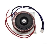 Transformador toroidal de doble voltaje para audio, 100 W, salida dual 15 V/18 V/20 V, diámetro de 9 cm, campo disperso bajo, respuesta rápida (doble 20 V)