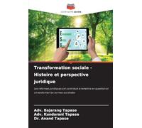 Transformation sociale - Histoire et perspective juridique