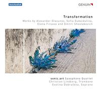 Transformation : uvres pour quatuor de saxophones. Dobraceva, Lindberg, Sonic.art.