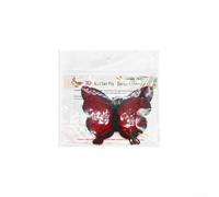 Transformative Home Decor Elegante Conjunto de Doce Pegatinas de Mariposa Self (PJD4012ZC)