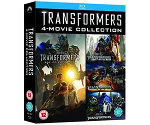 Transformers - 4 Movie Collection (4 Blu-Ray) [Edizione: Regno Unito] [Blu-ray]