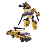 Transformers Age of The Primes, Combaticon Swindle, Figura Convertible Voyager Class de 16,5 cm, Juguetes Robots, A Partir de 8 años