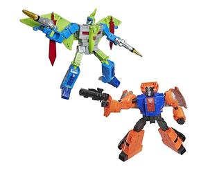 Transformers Age of The Primes, G2 Dinobot Swoop y G2 Dinobot Sludge, 8.45 pulgadas, clase convertible, juguete robot, a partir de 8 años