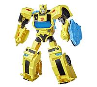 Transformers Bumblebee Cyberverse Adventures Battle Call Officer Class Bumblebee, Luces y Sonidos activados por Voz, a Partir de 6 años en adelante 10 Pulgadas