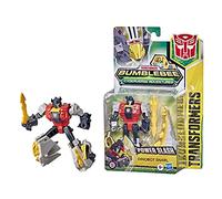 TRANSFORMERS Bumblebee Cyberverse Adventures Dinobots Unite Action Attackers Warrior Dinobot Snarl Figura de acción, 5.3 pulgadas