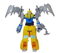 Transformers Bumblebee Cyberverse Adventures Dinobots Unite Toys Dino Combiners Bumbleswoop - Paquete de 2 Figuras de acción, a Partir de 6 años, 11 cm