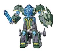 Transformers Bumblebee Cyberverse Adventures Ultimate Iaconus Figura de acción, Armadura Energon, a Partir de 6 años, 22,5 cm, Negro