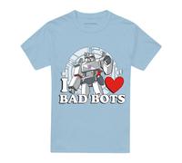 Transformers Camiseta I Love Bad Bots de Megatron para Hombre (TV14985)