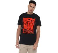 Transformers Camiseta Unisex con Logotipo de Transformers Generations Autobot Tech, Color Negro, Negro, 3XL