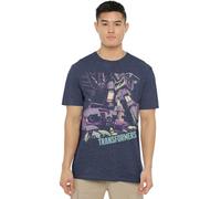 Transformers Camiseta Unisex Transformers Generations Decepticon Soundwave en la Caza, Camiseta Azul Marino, Azul Marino, M