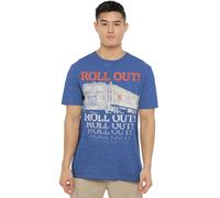 Transformers Camiseta Unisex Transformers Generations Optimus Roll out Truck, Camiseta Azul Rey, Azul Cobalto, 3XL