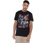 Transformers Camiseta Unisex Unisex Transformers Generations Autobots Roll out and Protect, Camiseta Negra, Negro, 3XL