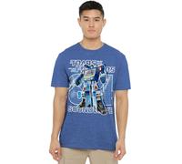 Transformers Camiseta Unisex Unisex Transformers Generations Retro Decepticon Soundwave 1984, Camiseta Azul Real, Azul Cobalto, XL
