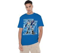 Transformers Camiseta Unisex Unisex Transformers Generations Retro Decepticon Soundwave 1984, Camiseta Azul Real, Azul Cobalto, L