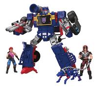 Transformers Collaborative G.I. Joe x, Figuras Soundwave Dreadnok Thunder Machine, Zartan y Zarana