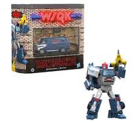 Transformers Collaborative Stranger Things, Figuras Convertibles de Freakwency y 8-Trax, Se Convierte de Robot en Furgoneta WSQK, A Partir de 8 años