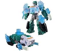 Transformers CYBERWORLD, Autobot Hound, Figura de acción Ultimate Cyber Changers Energon Surge | Conversión rápida en camión | Juguetes Robot para niños y niñas a Partir de 6 años