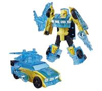 Transformers CYBERWORLD, Bumblebee, Figura de acción Armored Cyber Changers Energon Surge | Conversión rápida en Coche | Juguetes Robot para niños y niñas a Partir de 6 años