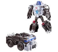 Transformers CYBERWORLD, Cyber Changers Optimus Primal, Figura de 10 cm, Conversión rápida al Modo camión, Juguetes Robot para niños y niñas a Partir de 6 años