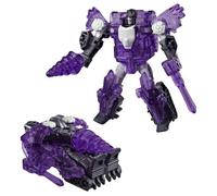 Transformers CYBERWORLD, Megatron, Figura de acción Armored Cyber Changers Energon Surge | Conversión rápida en Tanque | Juguetes Robot para niños y niñas a Partir de 6 años