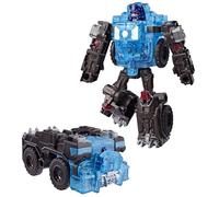Transformers CYBERWORLD Optimus Primal Cyber Changers Energon Surge | Figura de acción de 10 cm | Transformación rápida a Modo camión | Juguetes robóticos para niños Mayores de 6 años