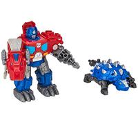Transformers Dinobot Adventures Rescue Bots F3110 Optimus Prime - Figura y dinobots (13 cm)
