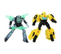 Transformers EarthSpark Cyber-Combiner Figuras de Acción Terran Bumblebee y Mo M