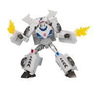 Transformers EarthSpark Deluxe Class Prowl - Figura de acción de robot de 5 pulgadas, se convierte en 12 pasos, juguetes interactivos para niños y niñas de 6 años en adelante