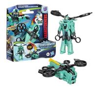 Transformers EarthSpark, Figura de Chaos Terran Spitfire, Cambiador de 1 Paso con Giro
