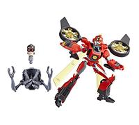 Transformers EarthSpark, Figura Terran Twitch Clase Deluxe de 12,5 cm, Juguete Robot para niños, a Partir de 6 años