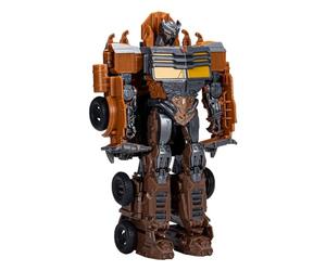 Transformers: el despertar de las bestias buzzworthy bumblebee smash changers figura scourge 23 cm