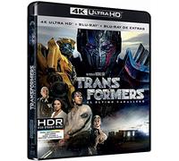 Transformers: El Ultimo Caballero (4K Ultra-HD + BD + BD Extras) [Blu-ray]