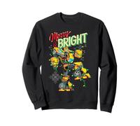 Transformers Evergreen Christmas Merry & Bright Bumblebee Sudadera