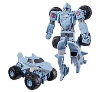Transformers, Figura de acción de Monster Jam Megalodon™ (Big Tooth), Se transforma de Robot en camión Monstruo, Juguetes para niños y niñas a Partir de 6 años
