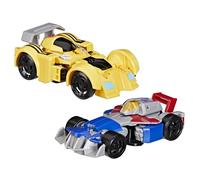 Transformers, Figuras de acción Robots de Carrera de Bumblebee y Starscream