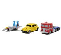 Transformers G1 1.65" Nano 3-Pack Die-cast Cars, Toys for Kids (Importación USA)
