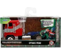 Jada Toys Transformers T7 Optimus Prime Truck 1:32, Color Rojo